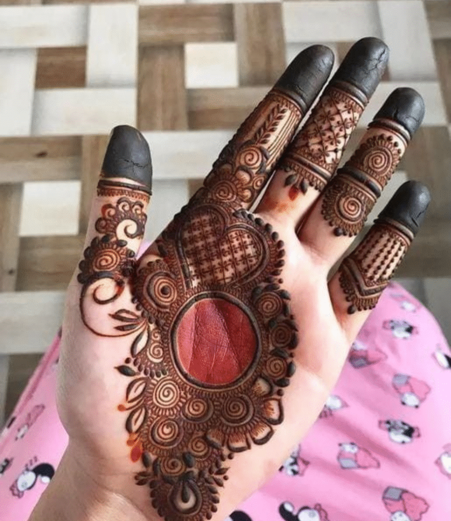 AASAN BHRWAN MEHNDI DESIGN