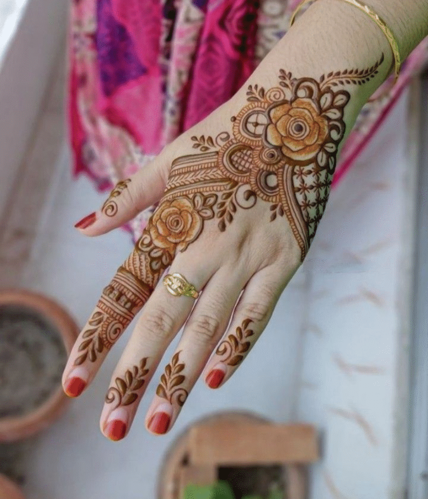 ASAN FANCY MEHNDI DESIGN