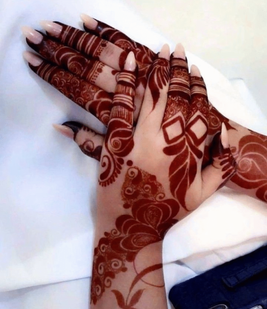 BHRWAN MEHNDI DESIGN CUPLE