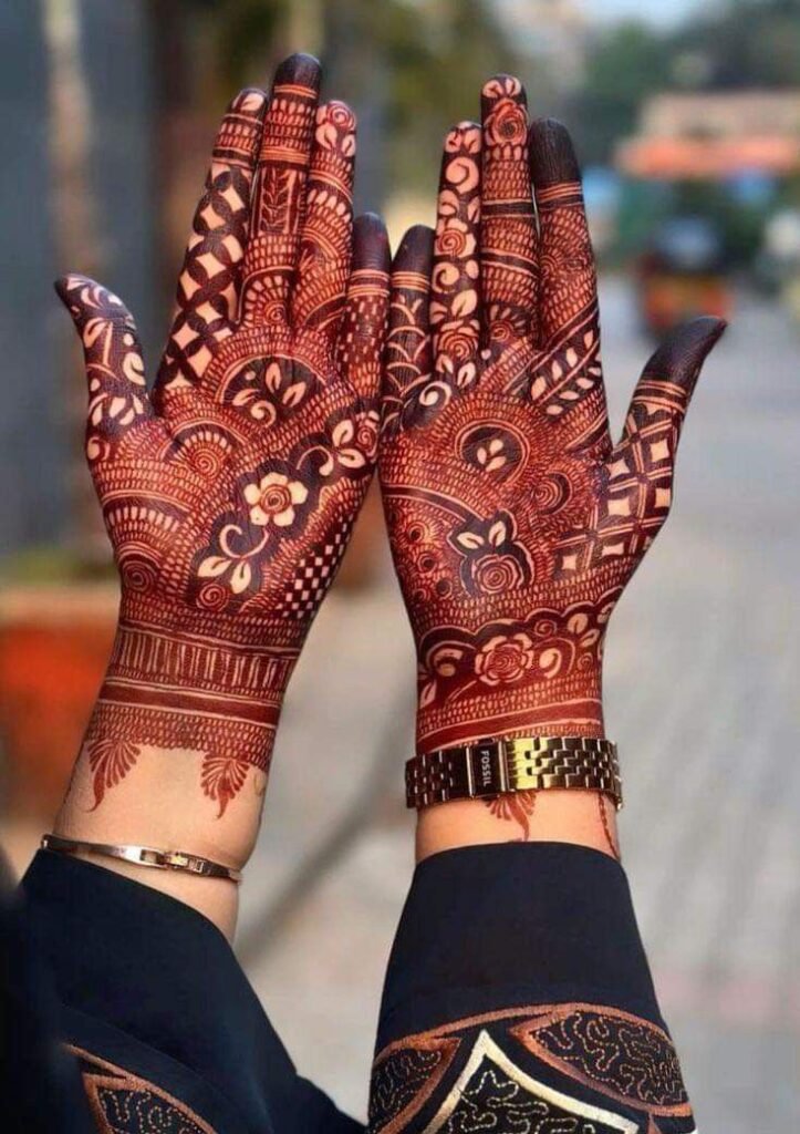 JEAM BHRWAN MEHNDI DESIGN