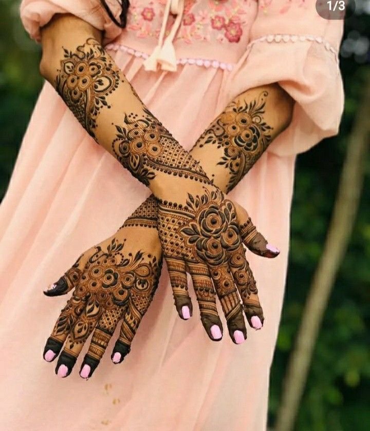 bangle-mehndi-design-back-and-front