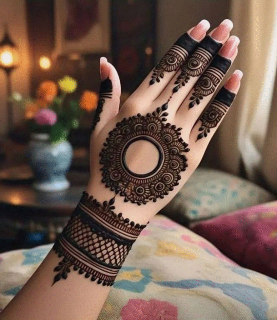 bhrwan mehndi design smaii