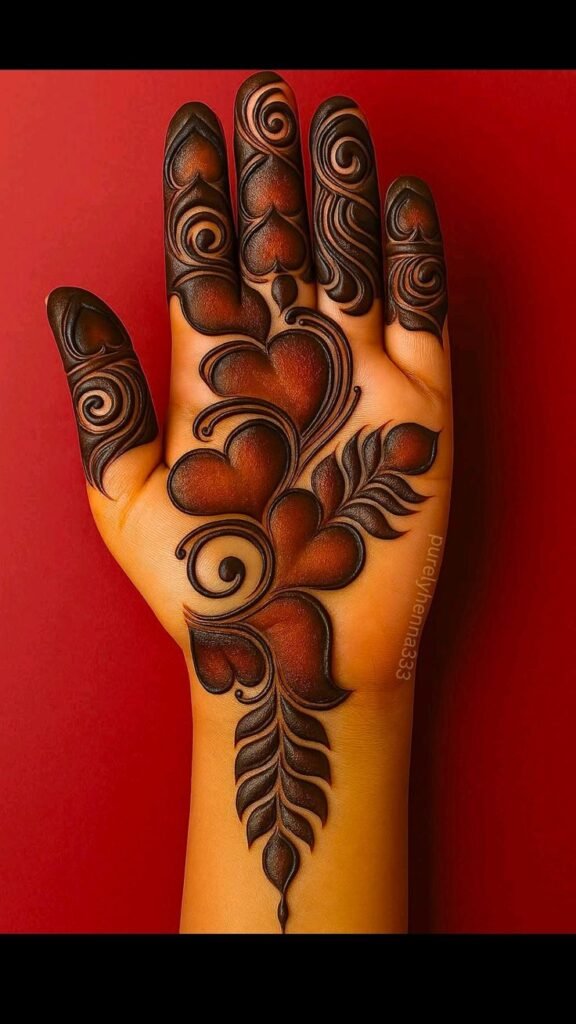 bridal dubai mehndi design