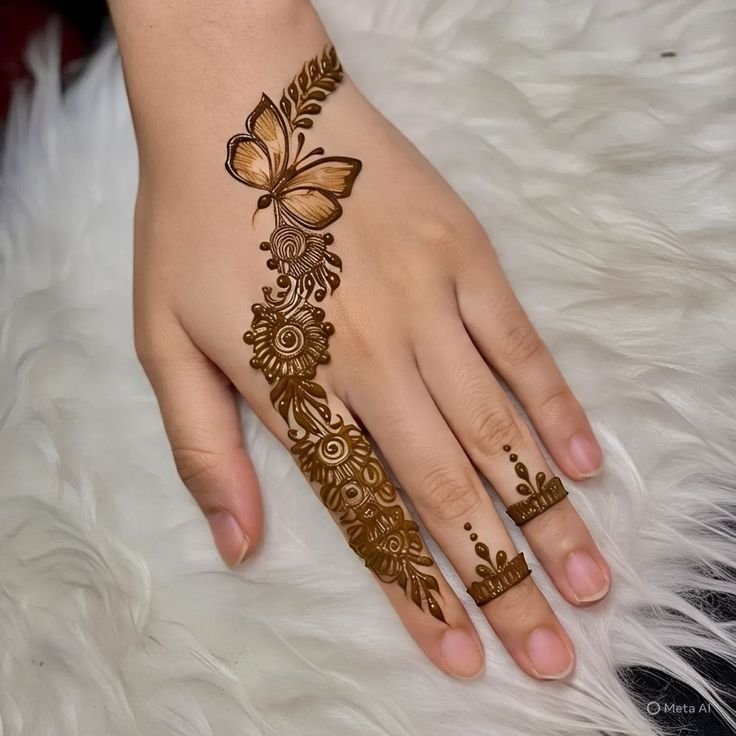 circle-butterfly-mehndi-design