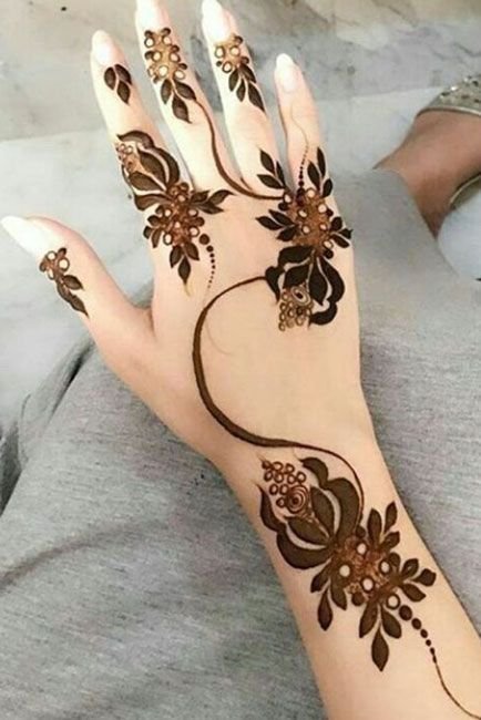 dubai mehndi design chand