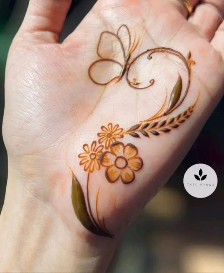 flower-butterfly-mehndi-design