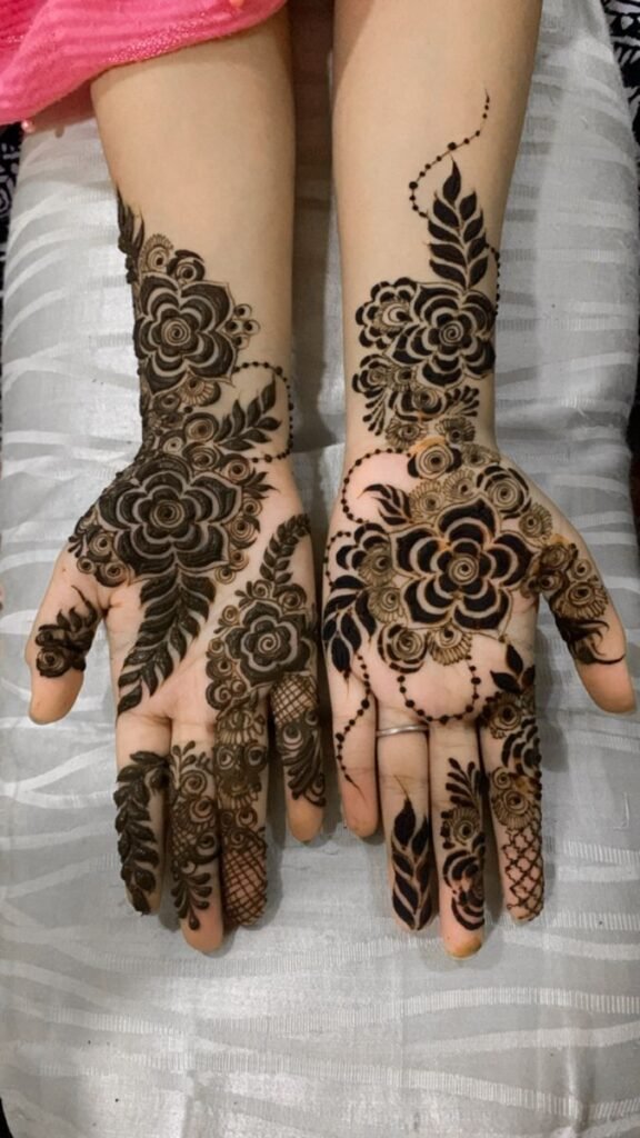 instagram dubai mehndi design