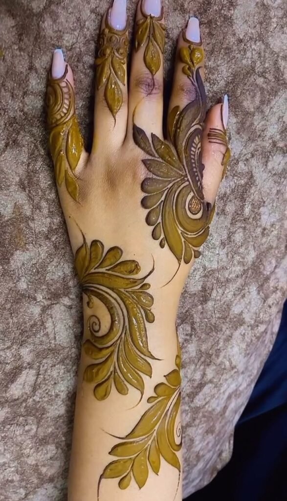 khafif dubai mehndi design