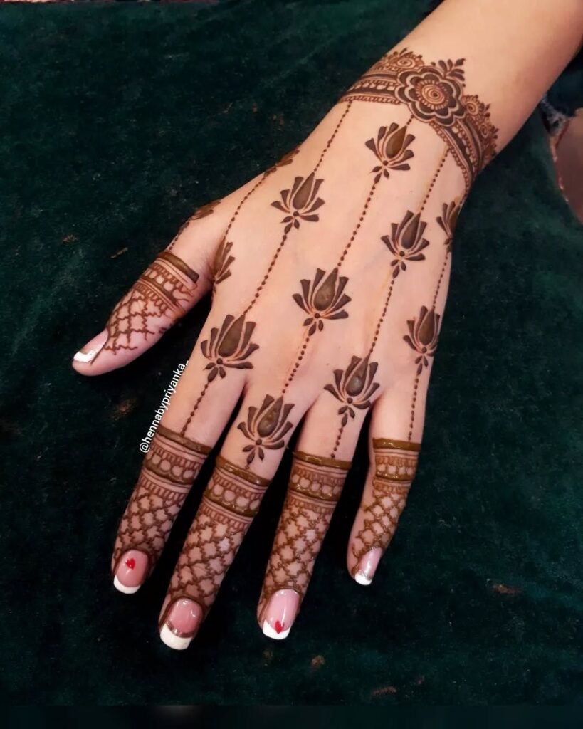 palm mehndi design for eid