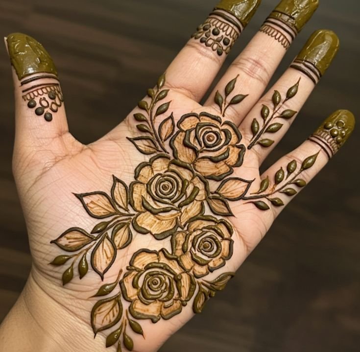 rose-left-hand-mehndi-design