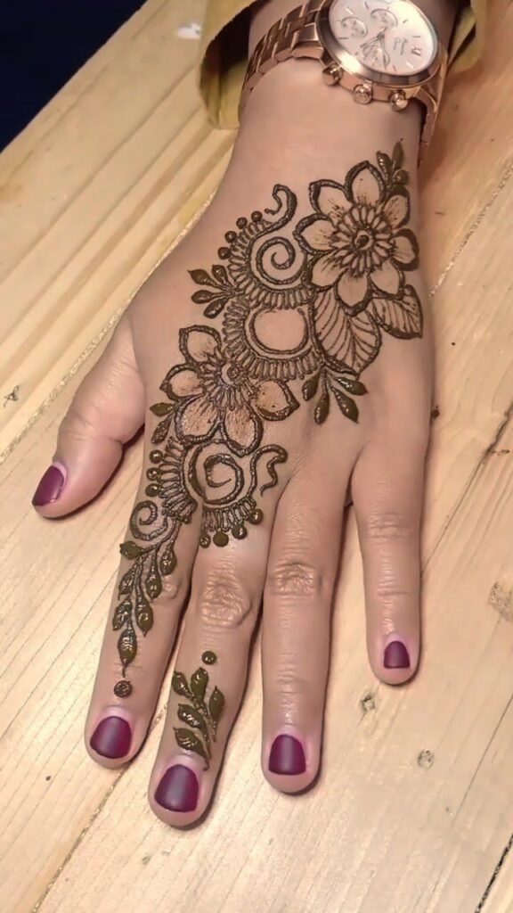simple-and-easy-one-side-mehndi-design