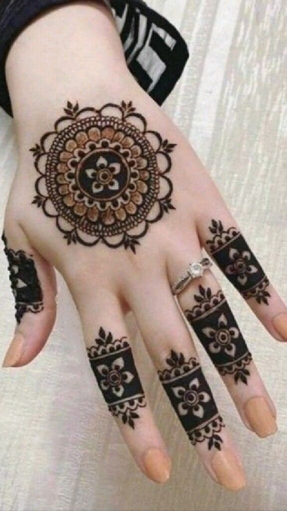 TICKY MEHNDI DESIGN BEAUTI