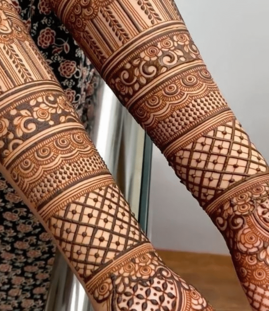 arabic arm mehndi design