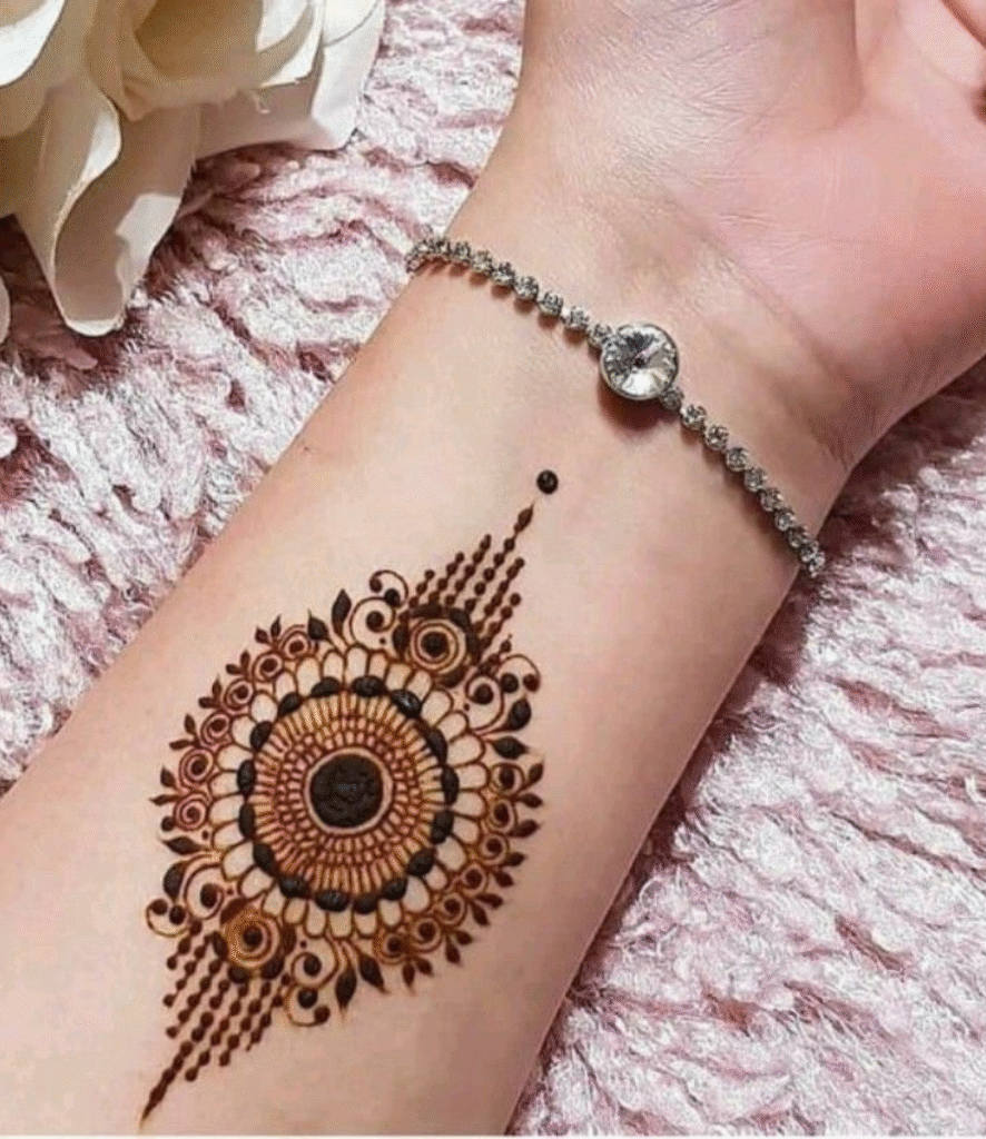 arm henna easy