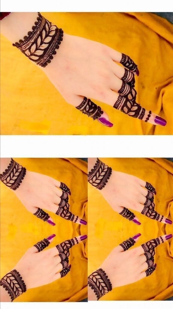 beautiful indian mehndi design