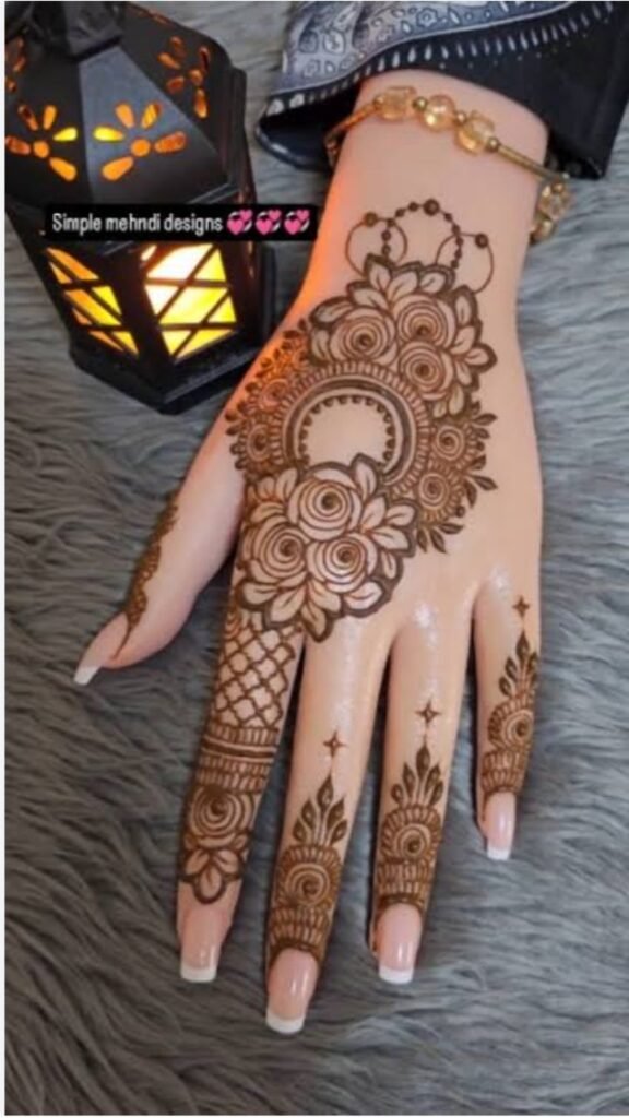 circle-patch-mehndi-design-simple-and-beautiful