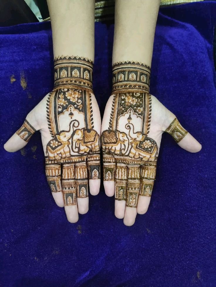 cutest-elephant-mehndi-design