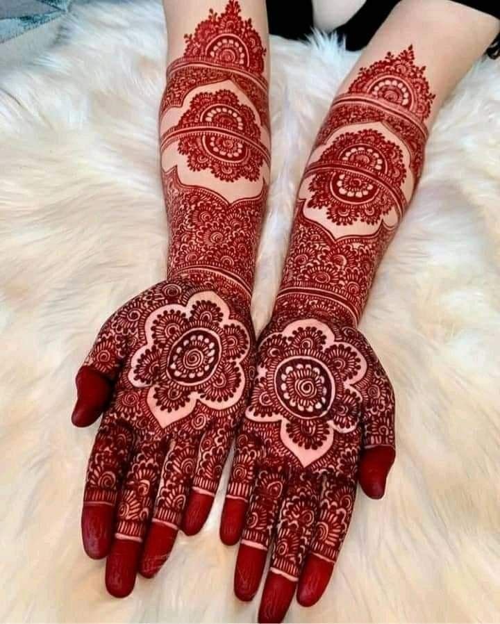 difference between arabic and indian mehndi designs