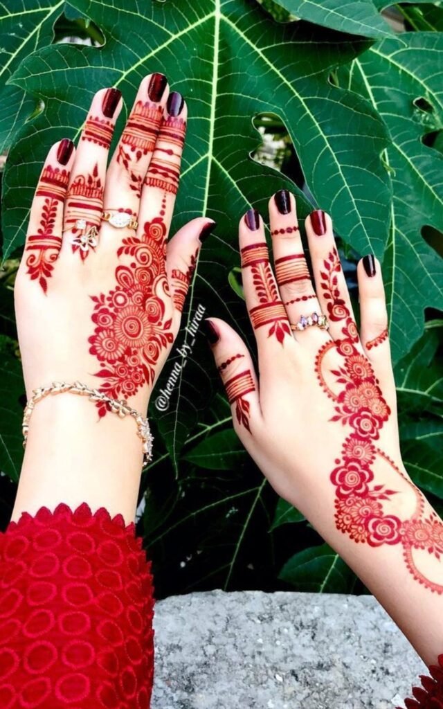full indian mehndi design