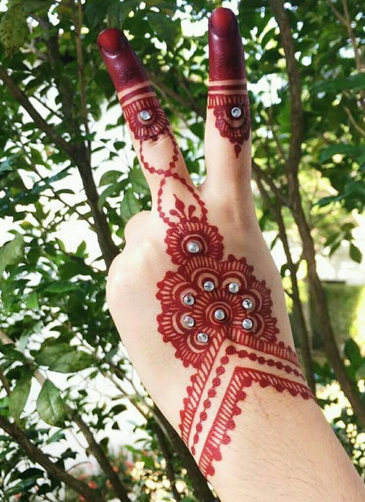 indian mehndi design bridal