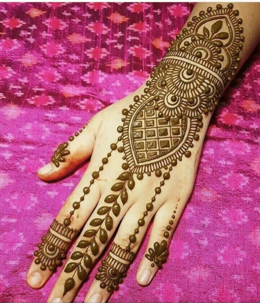 spicy top 3d mehndi design