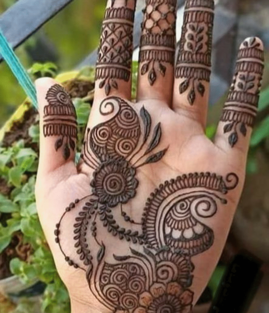 top 3d mehndi design