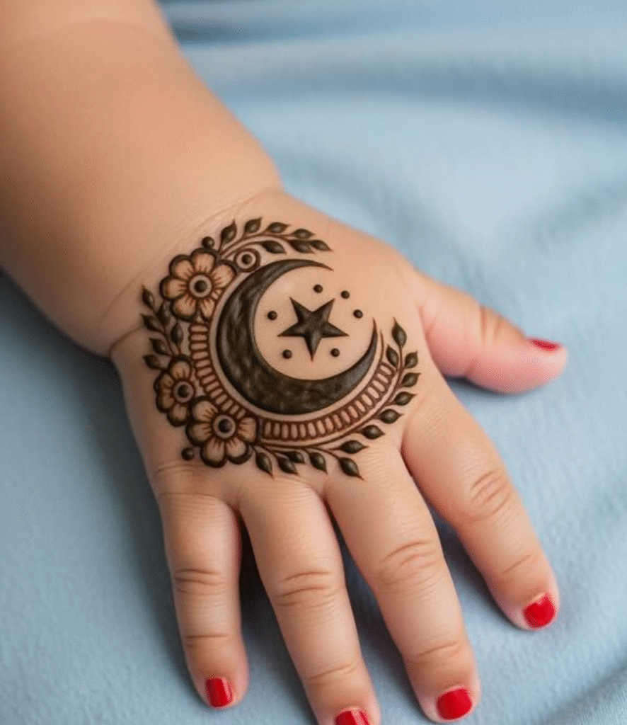 MOON BABY MEHNI DESIN