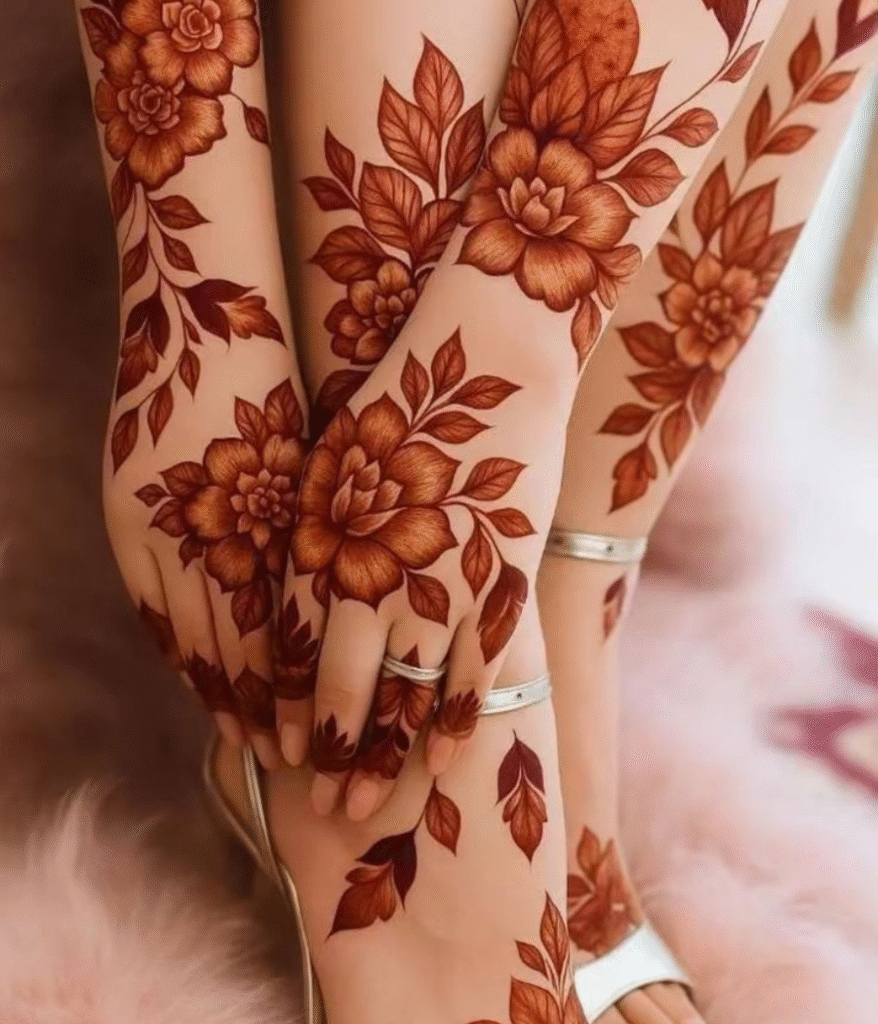 back side dubai mehndi design