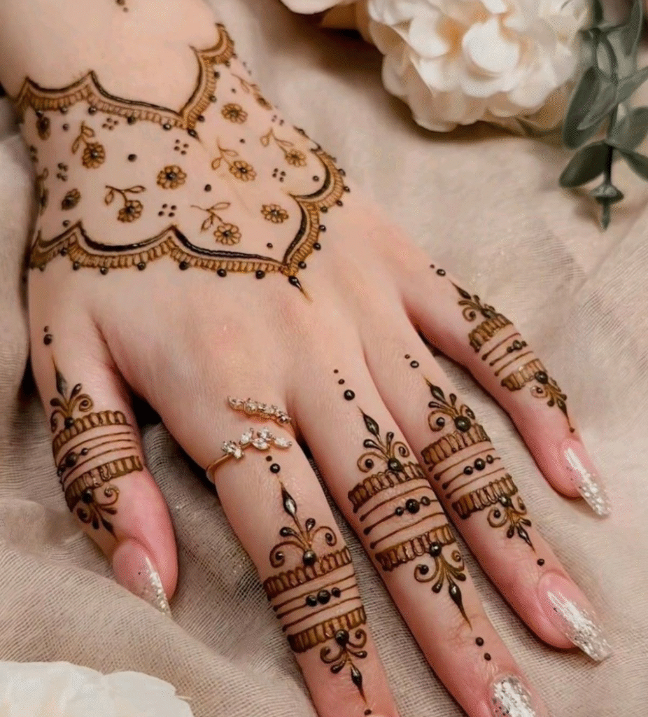 beautiful traditional mehndi