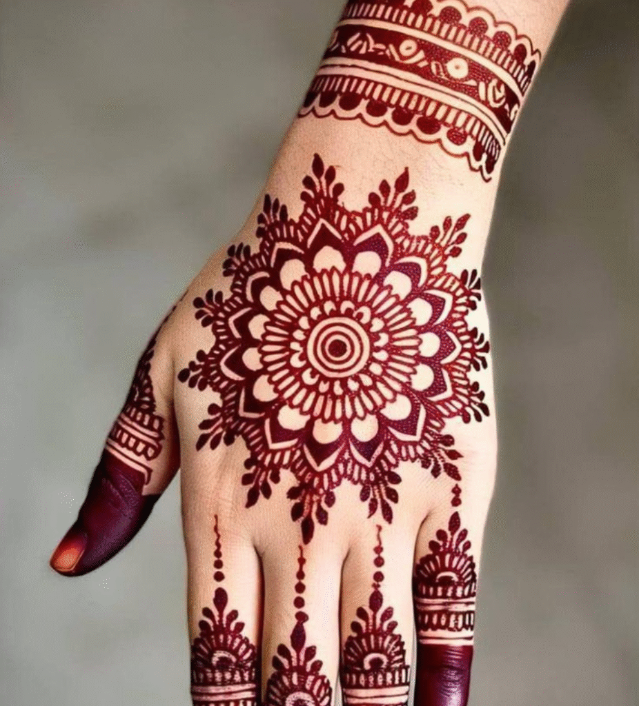 designer mehndi design