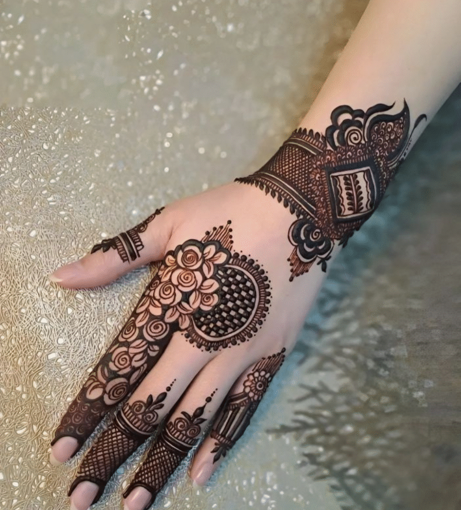 designer mehndi for party