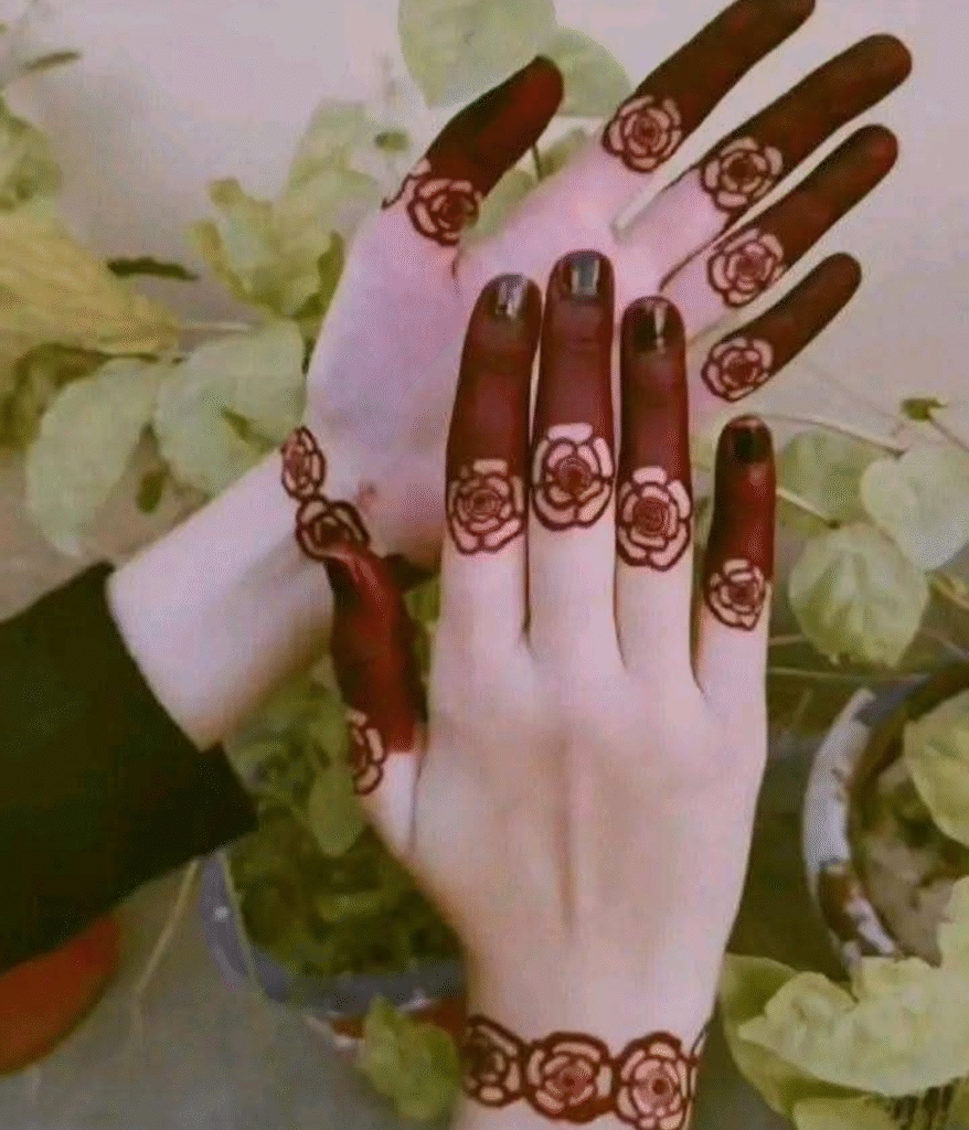 dubai mehndi design back hand arabic