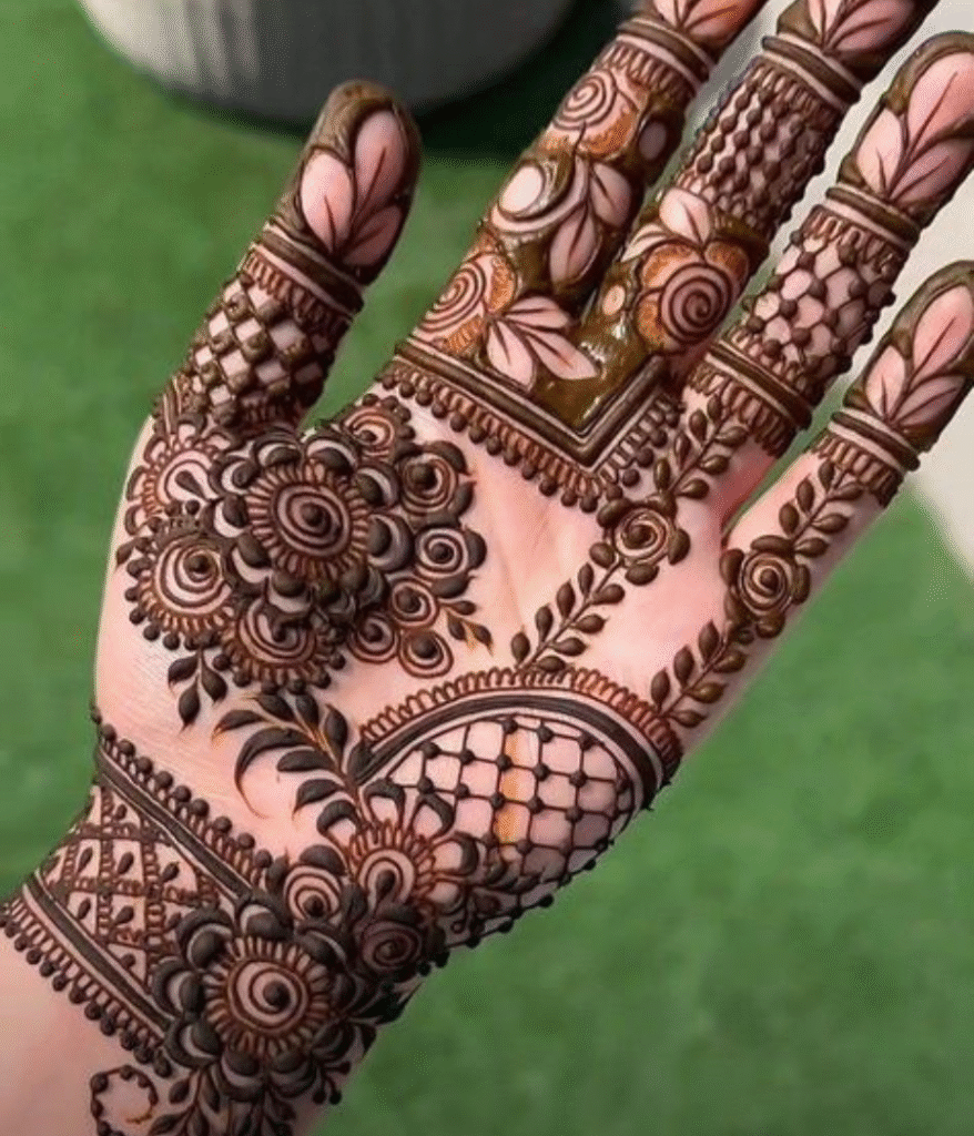 dubai mehndi design bridal