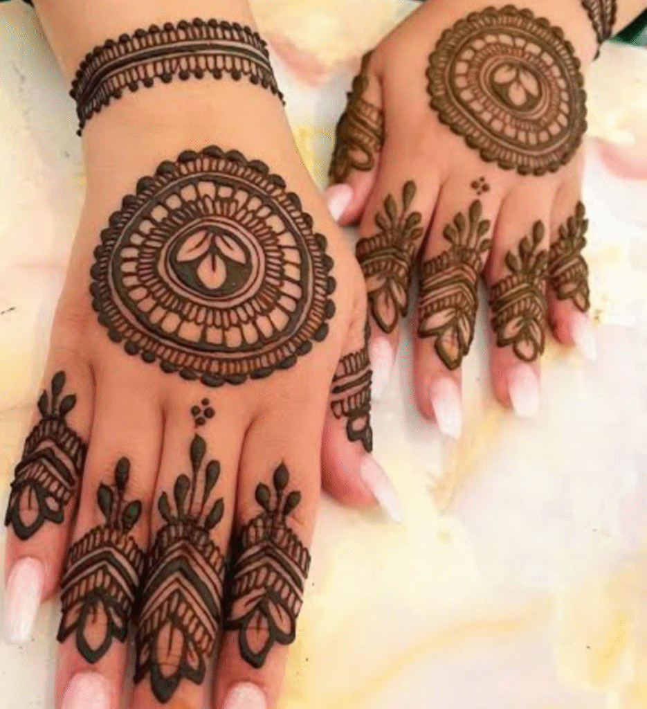 easy mehndi designs for eid