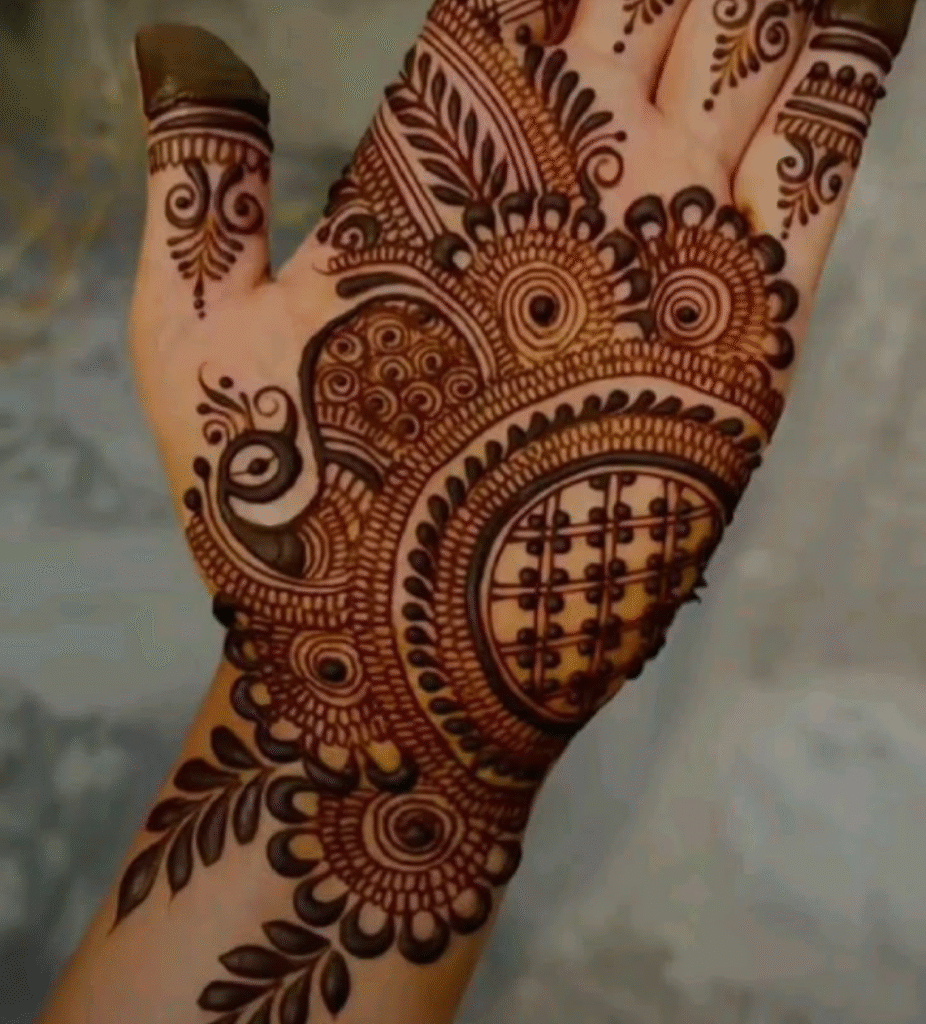 full hand designer mehndi