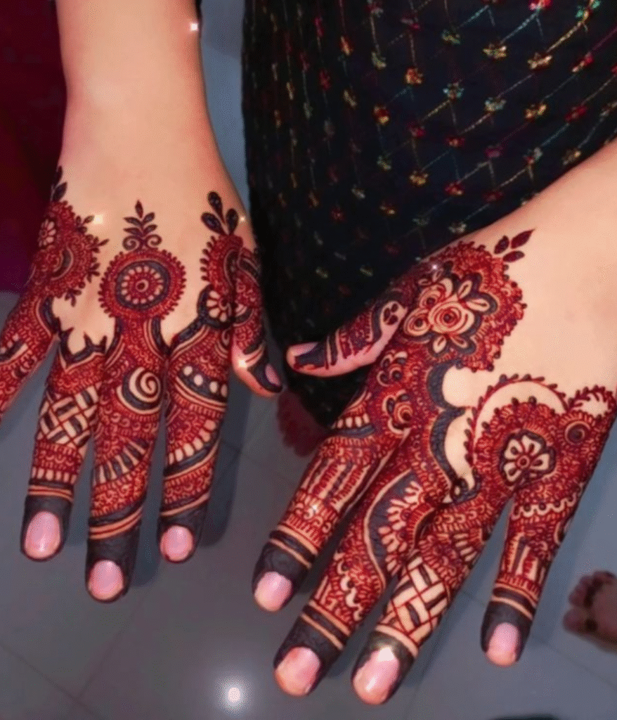 happy bakra eid mehndi design