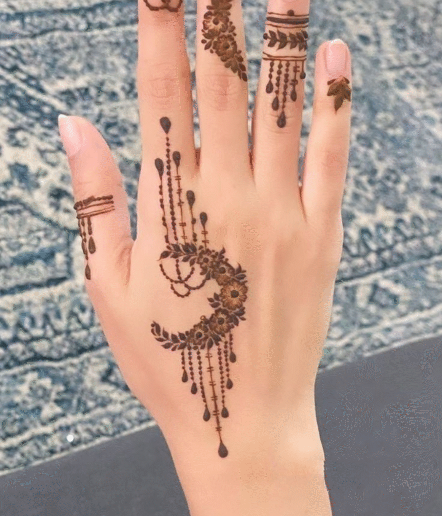 heavy bakra eid mehndi design