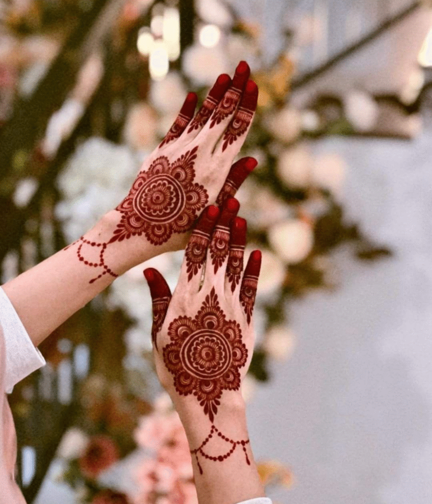 mehndi designs coloring pages