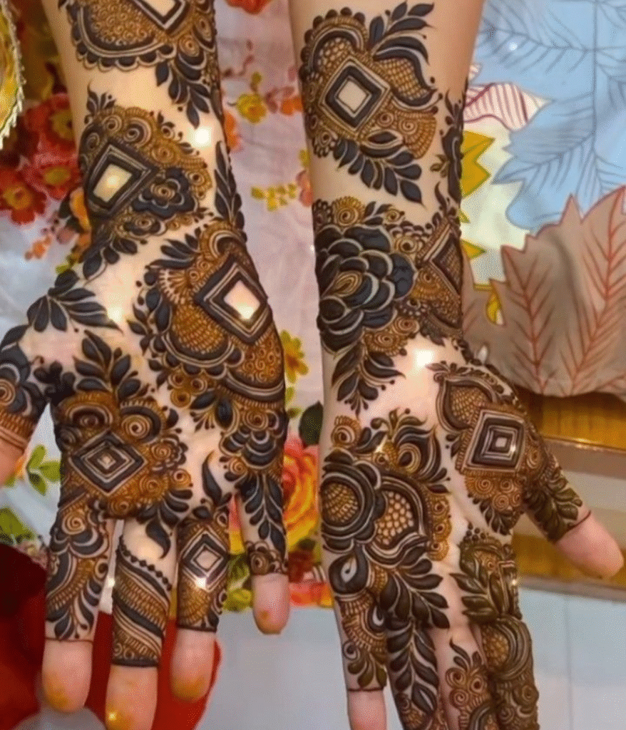 new dubai mehndi design