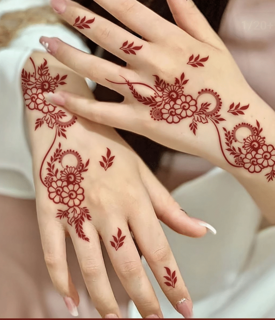 new happy cool mehndi design
