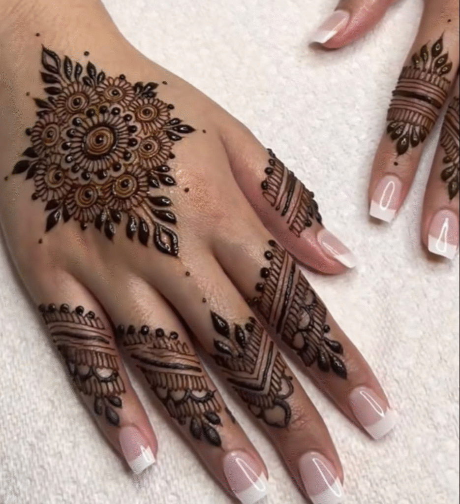 pretty mehndi design