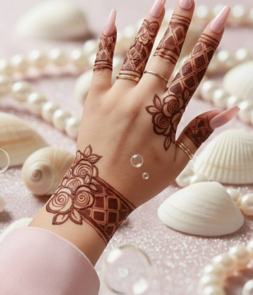 simple bakra eid mehndi design