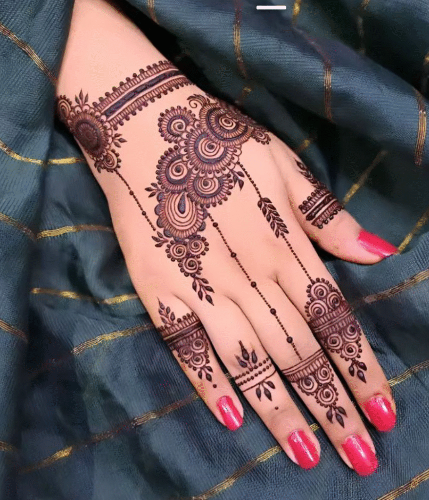 smart bakra eid mehndi design