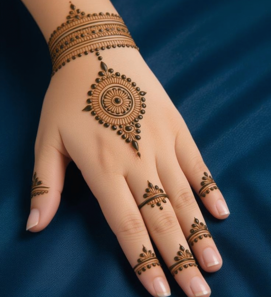 unique mehndi design
