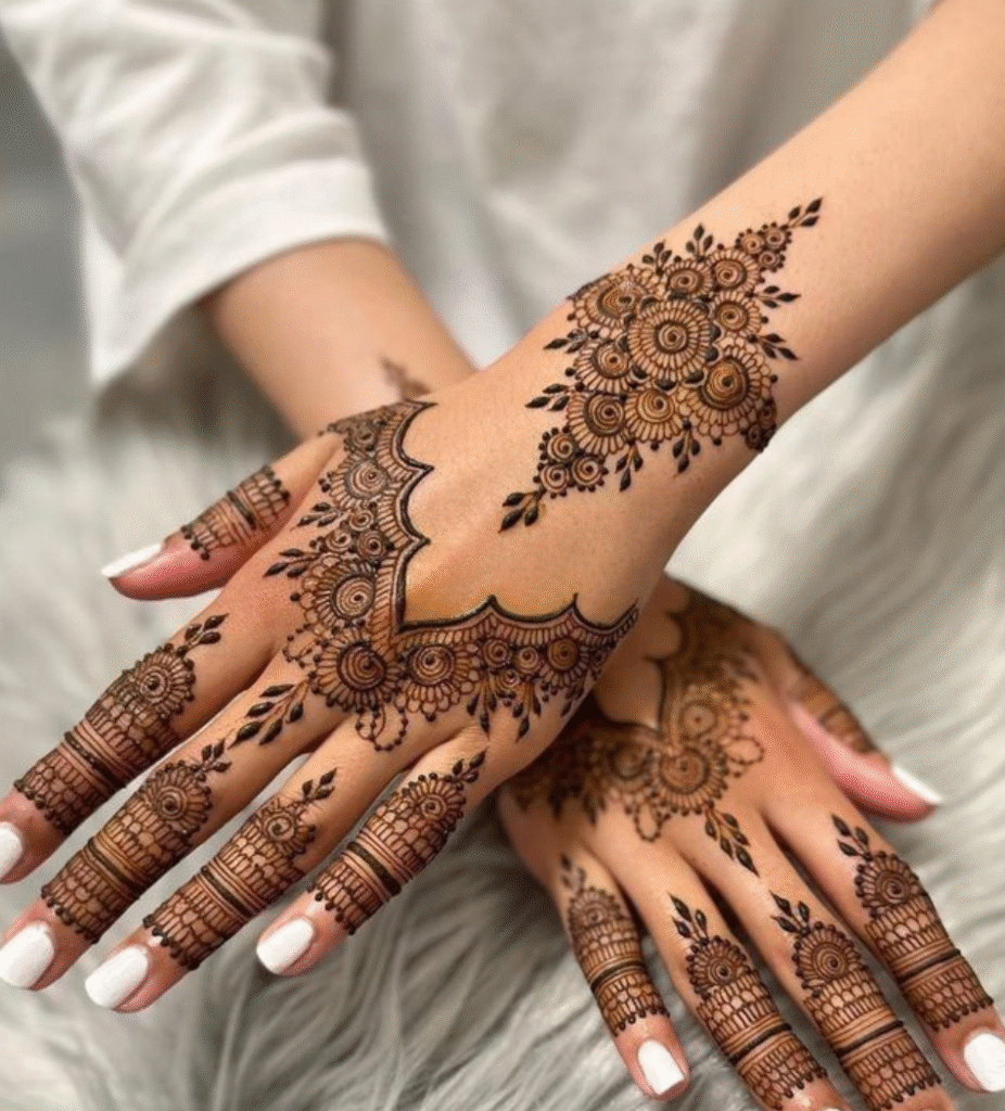 mehndi for bride sister 2026