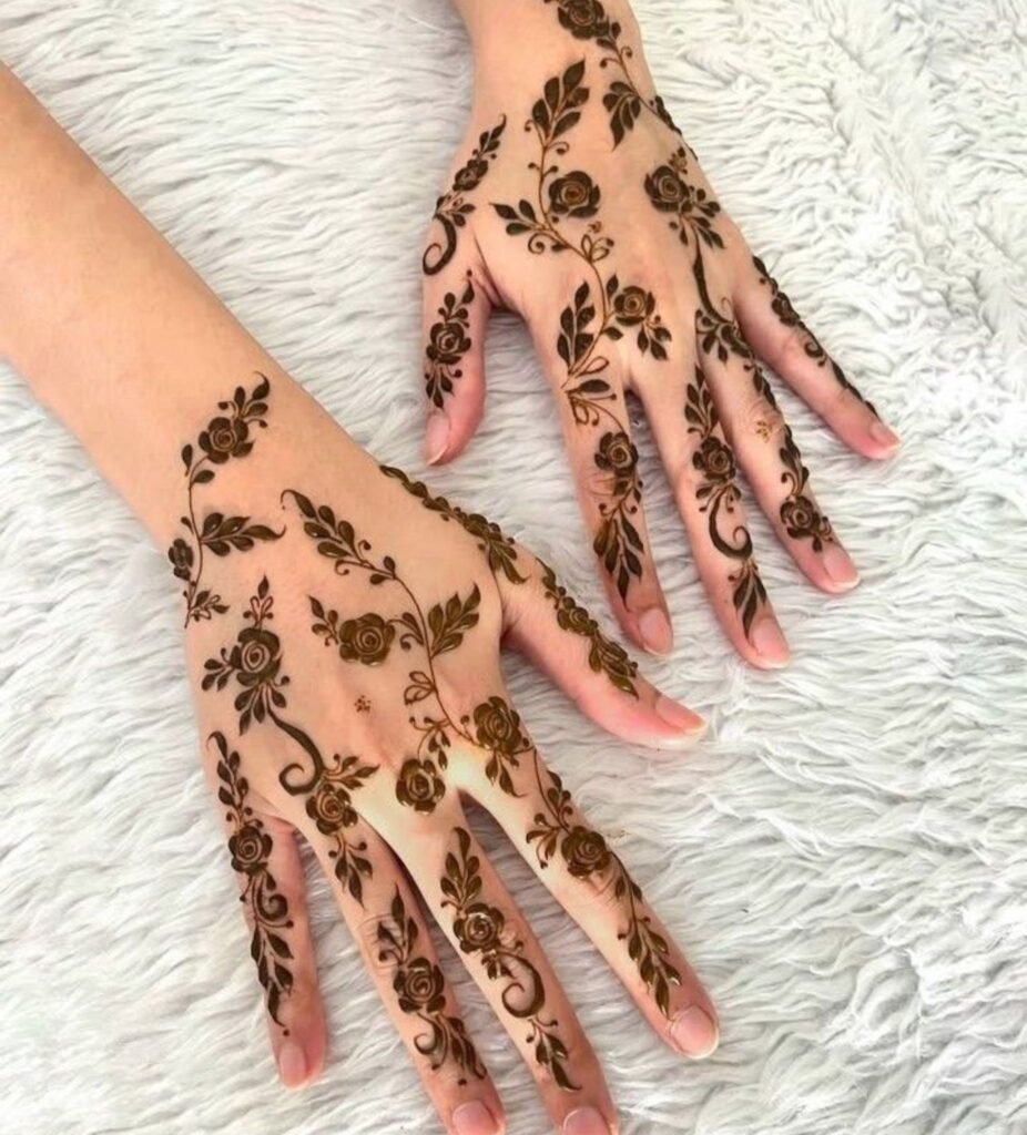  Arabic Mehndi Design both hands