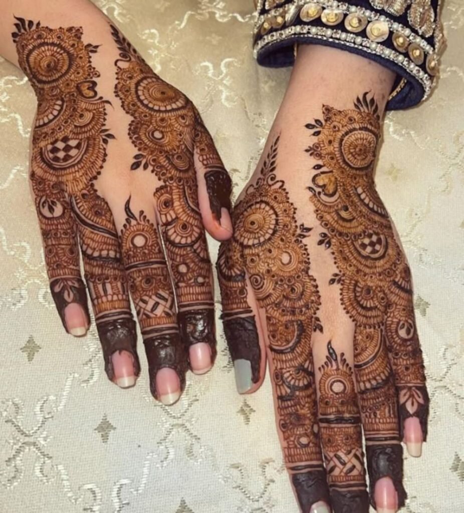 Back Hand Mehndi Design  
2026
