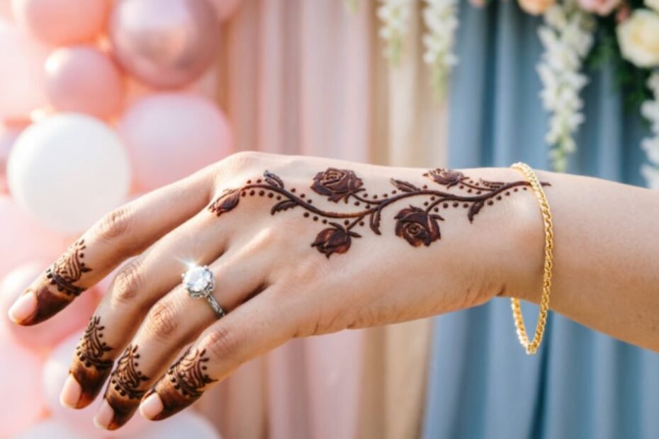 Bel Mehndi Design