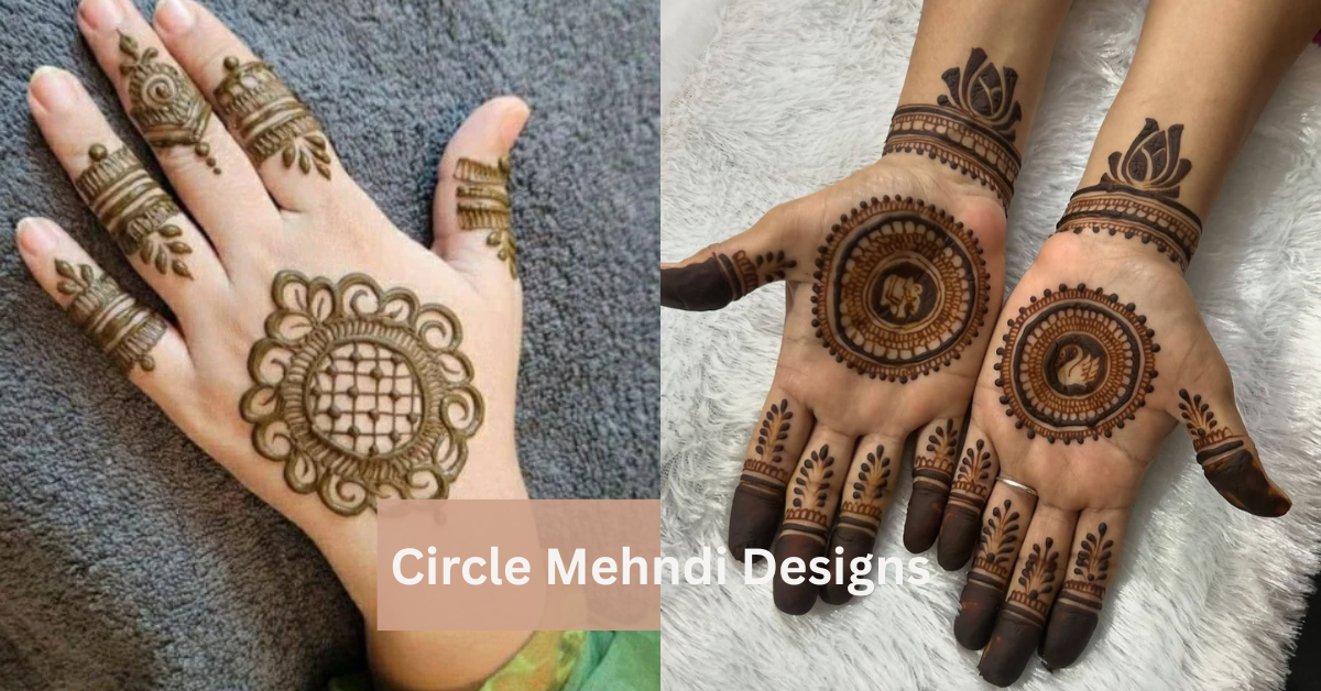 Classic Circle Mehndi Design Trends