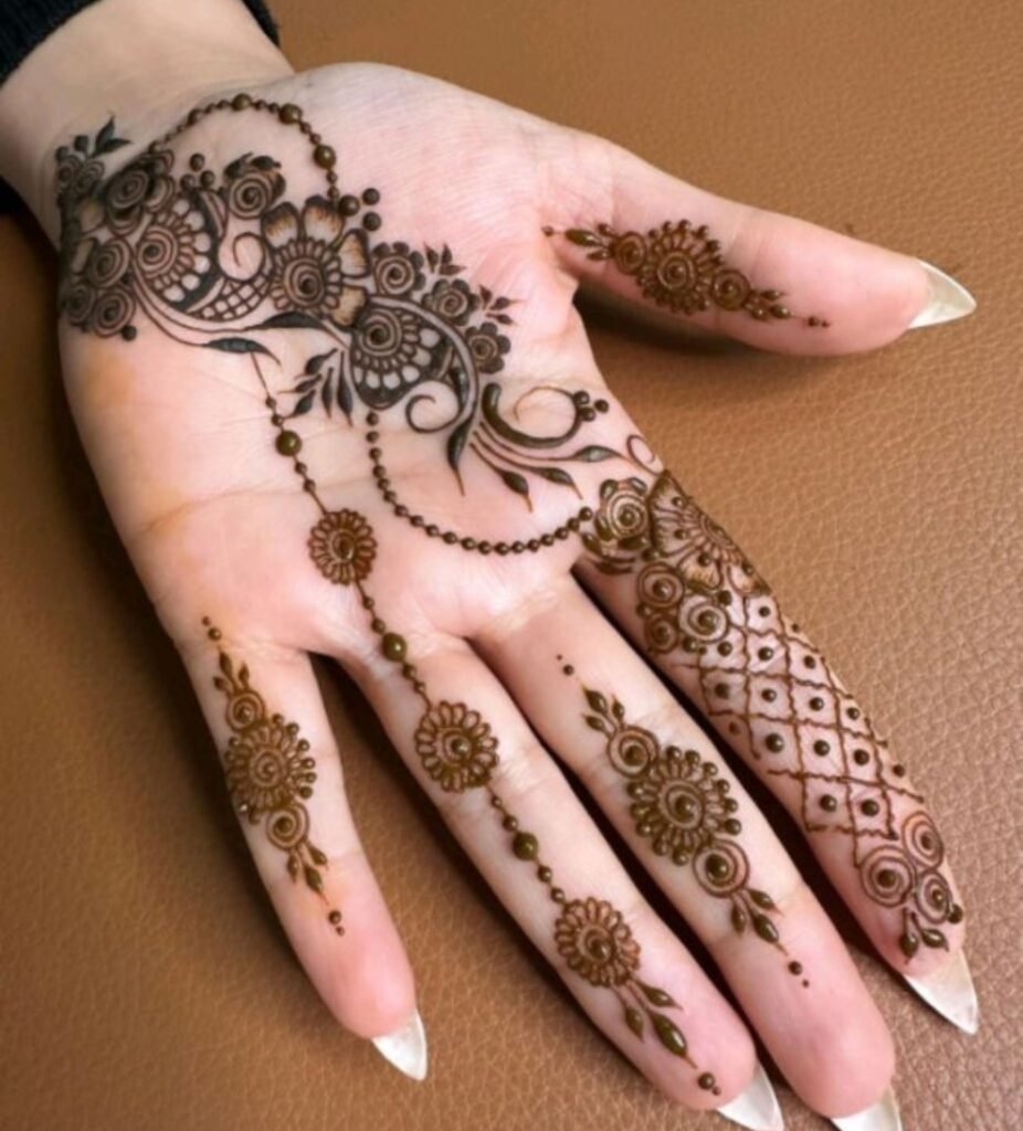 Front Hand  Mehndi 